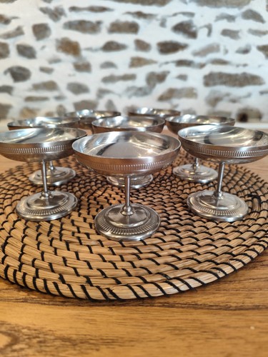 Lot coupes glace en - a,
