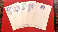 menus publicitaires, 5 menus