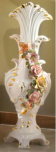 Vase haut porcelaine - vase,