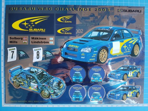 Subaru world rally team - world, 2003