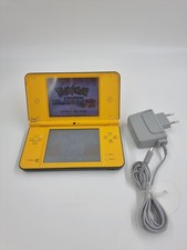Console Nintendo DSi XL jaune/orange et noire avec chargeur, sans stylet...