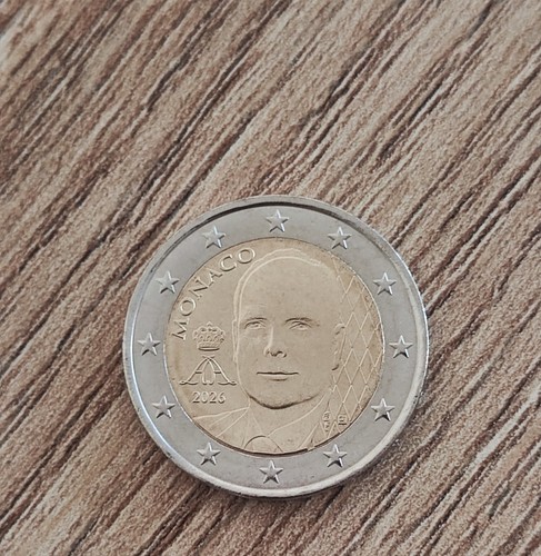 Euro monaco 2026 albert ii - euro,