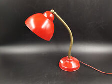 LAMPE DE BUREAU ROUGE METAL