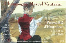 Etiquette BD - Champagne