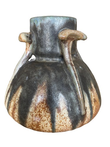 Vase art nouveau grès - vase,