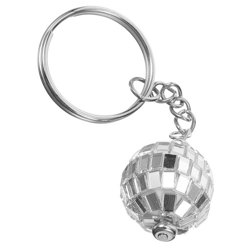 Porte clés boule disco miroir - porte-clés,