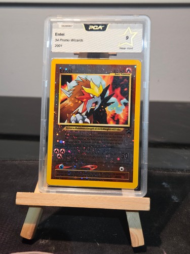 Carte gradée pokémon - gradée, entei