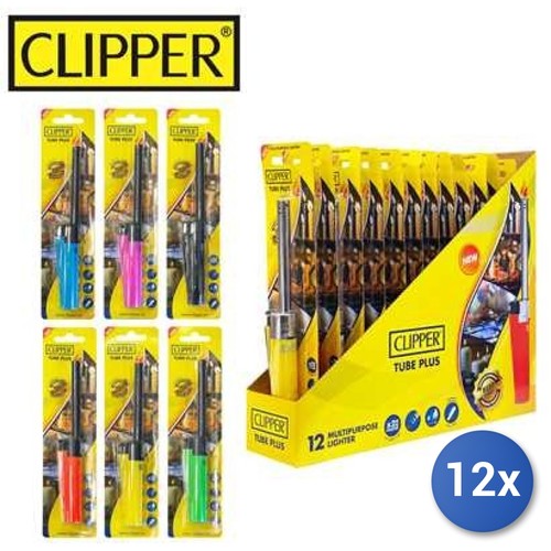 12x lot briquet clipper - briquet, 20