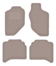 Tapis de sol en velours Beige