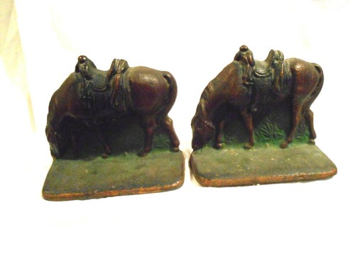 Vintage cast iron - iron, ends