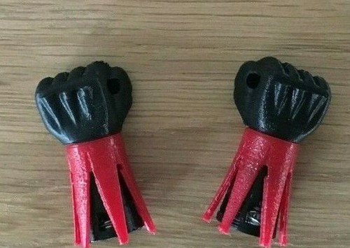 Poings goldorak 13cm shogun - 2,