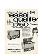 PUBLICITE ADVERTISING    1959