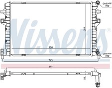 NISSENS 65306 Radiateur