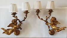 Paire d'appliques aux Angelots