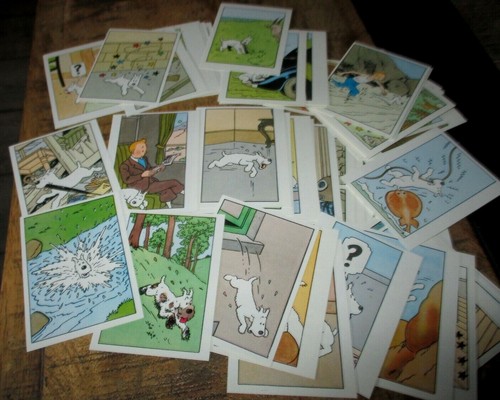 Hergé lot 64 chromos - 64,