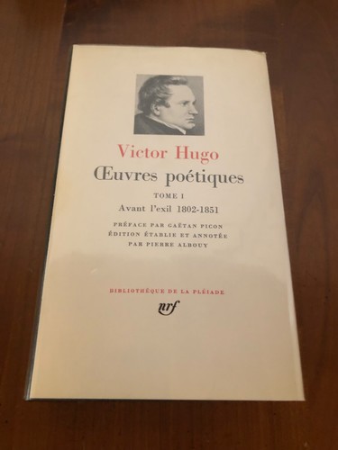 Pléiade hugo œuvres - pléiade, hugo,