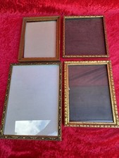 4 Beau, vieux Cadre, Photo, Cadre Photo , Cadre en Bois Avec Ornements