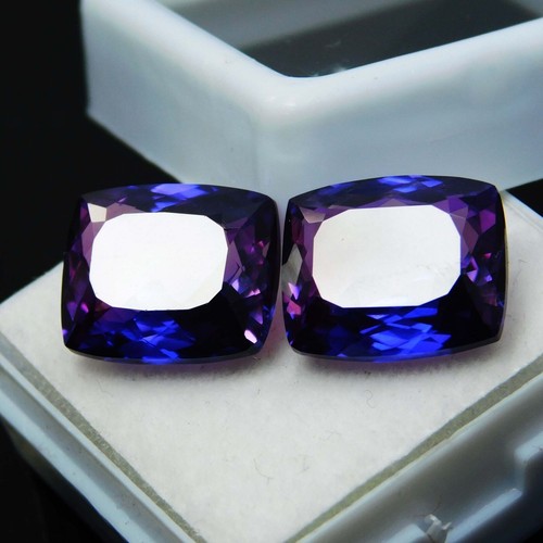 Coussin tanzanite violette - coussin,