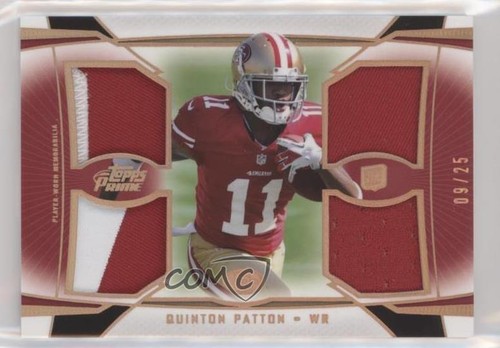 2013 topps prime quad - topps, relics