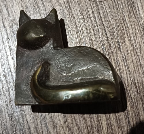 Sculpture bronze michel - en,