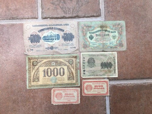 Vieux billets banque - billets, de