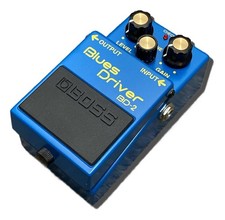 Pédale d'overdrive BOSS BD-2 Blues Driver 5382 testée et fonctionnelle