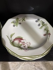 Vaisselle CHURCHILL Service 27 pièces verger victorien, blanc ivoire