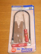 vintage LOT SCIE à BOIS main SUKI outils de precision + mini perceuse manuelle