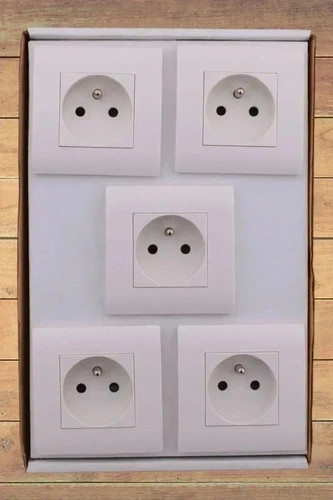 Lot prises électriques - lot, 5