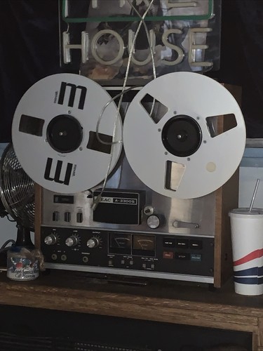 Teac 3300s reel with - teac, reel-to-reel