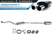 Échappement kit BMW E36 325 2.5 TD 2.5 TDS arrière complète kit montage