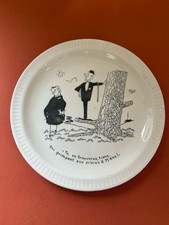 assiette parlante Jacques FAISANT Saint Amand 20 Cm