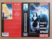 JAQUETTE VHS - PLAN 9 FROM OUTER SPACE - SLEEVE - ZE CRAIGNOS MONSTERS - ED WOOD