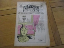 JOURNAL LE PETARD N° 42 1878 ALFRED LE PETIT JEUNE FILLE A MARIER CARICATURE