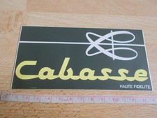 Autocollant CABASSE - HAUTE