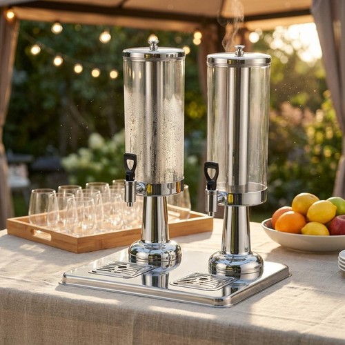 Distributeur jus acier - en,