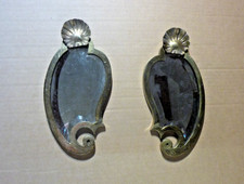 Paire de miroirs biseautes et