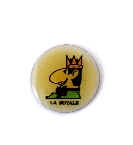 Pin royale roi couronne - la,