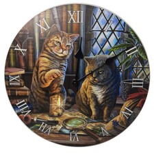 Purrlock Holmes Horloge Murale