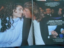 Clipping Articl Presse 1994  Johnny Hallyday revivre avec Adeline ( 4 pages )
