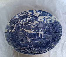 Plat ovale en faïence