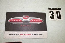 Brochure Buick Dynaflow 1952