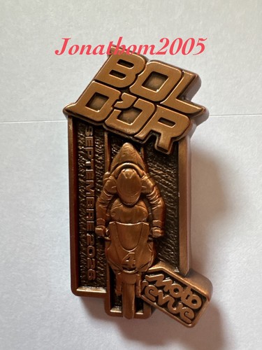 Broche medaille moto - medaille, bol