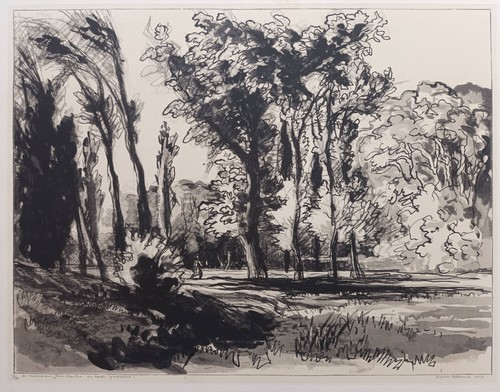 Jacques beltrand paysage au - beltrand,