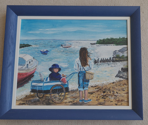 Tableau peinture huile - tableau,