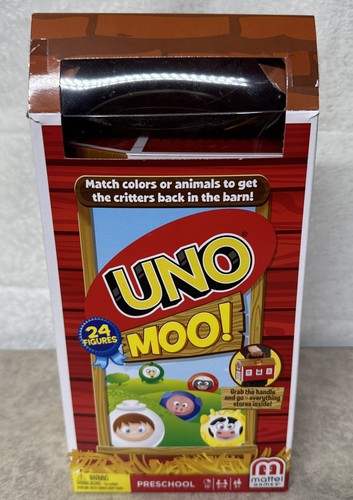 Uno moo preschool game - game, barn