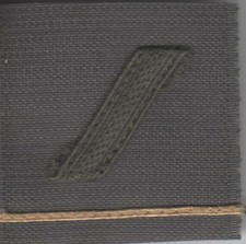 GALON Militaire Grade de poitrine pour SOLDAT DE 1ère CLASSE VSL