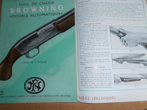 Catalogue dépliant fusil - -,
