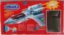 Boîte Vide avec Cassette VHS Captain Power Powerjet XT-7 1988 Mattel 