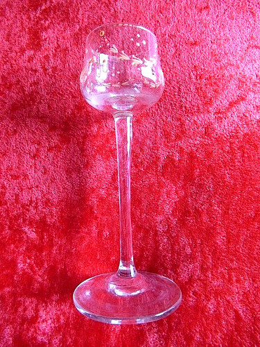 Verre liqueur emaille une - verre,